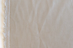 DEADSTOCK Japanese Fabric Solid Corduroy - stone - 50cm