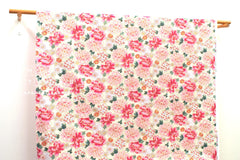 Japanese Fabric Peony Flowers - cream - 50cm