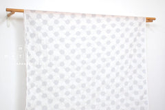 DEADSTOCK Japanese Fabric Cotton Ripple Dots - grey - 50cm