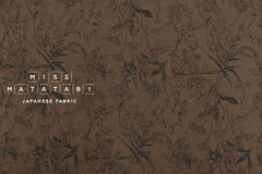 DEADSTOCK - Japanese Fabric Emme Linen Blend - E - 50cm