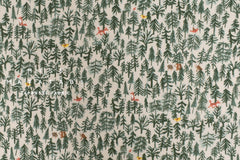 Japanese Fabric Little Fox - A - 50cm