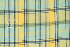 Japanese Fabric Shokunin Collection Yarn-dyed Azumadaki Linen 91 - K - 50cm