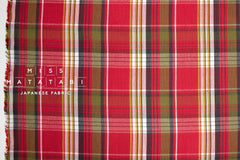 Yarn Dyed Medium Madras Check - 2 - 50cm
