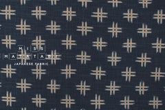Shokunin Collection Hand-printed Japanese Fabric Igeta - 19A - 50cm
