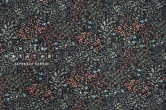 Japanese Fabric Catherine - E black - 50cm