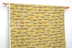 Japanese Fabric Daimyo Gyoretsu - C - 50cm