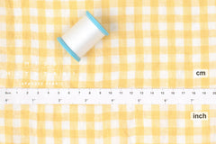 Japanese Fabric Shokunin Collection Yarn-dyed Azumadaki Linen 91 - 2 - 50cm