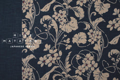 Shokunin Collection Hand-printed Japanese Fabric Kusabana - 22A - 50cm