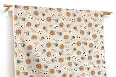 Japanese Fabric Hi My Zoo - A1 - 50cm