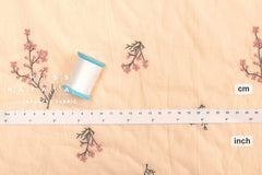 Japanese Fabric Embroidered Cotton - B3 - 50cm