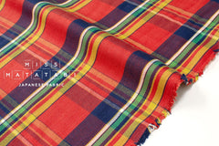 Yarn Dyed Medium Madras Check - 9 - 50cm