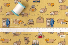 Japanese Fabric Cat Delivery - C - 50cm