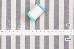 Japanese Fabric Yarn Dyed Shijira Seersucker - grey - 50cm