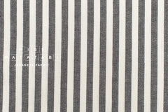 Japanese Fabric Yarn Dyed Shijira Seersucker - black - 50cm