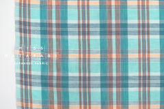 DEADSTOCK Japanese Fabric Madras Check Cotton - B - 50cm