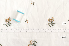 Japanese Fabric Embroidered Cotton - A1 - 50cm