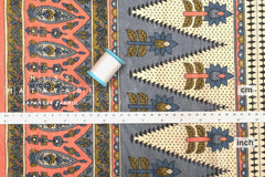 Hand Printed Indian Cotton Voile - A1 - 50cm