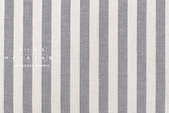 Japanese Fabric Yarn Dyed Shijira Seersucker - grey - 50cm