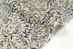 Japanese Fabric Olivia Linen Blend - blue - 50cm