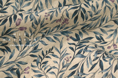 Japanese Fabric Olivia Linen Blend - blue - 50cm