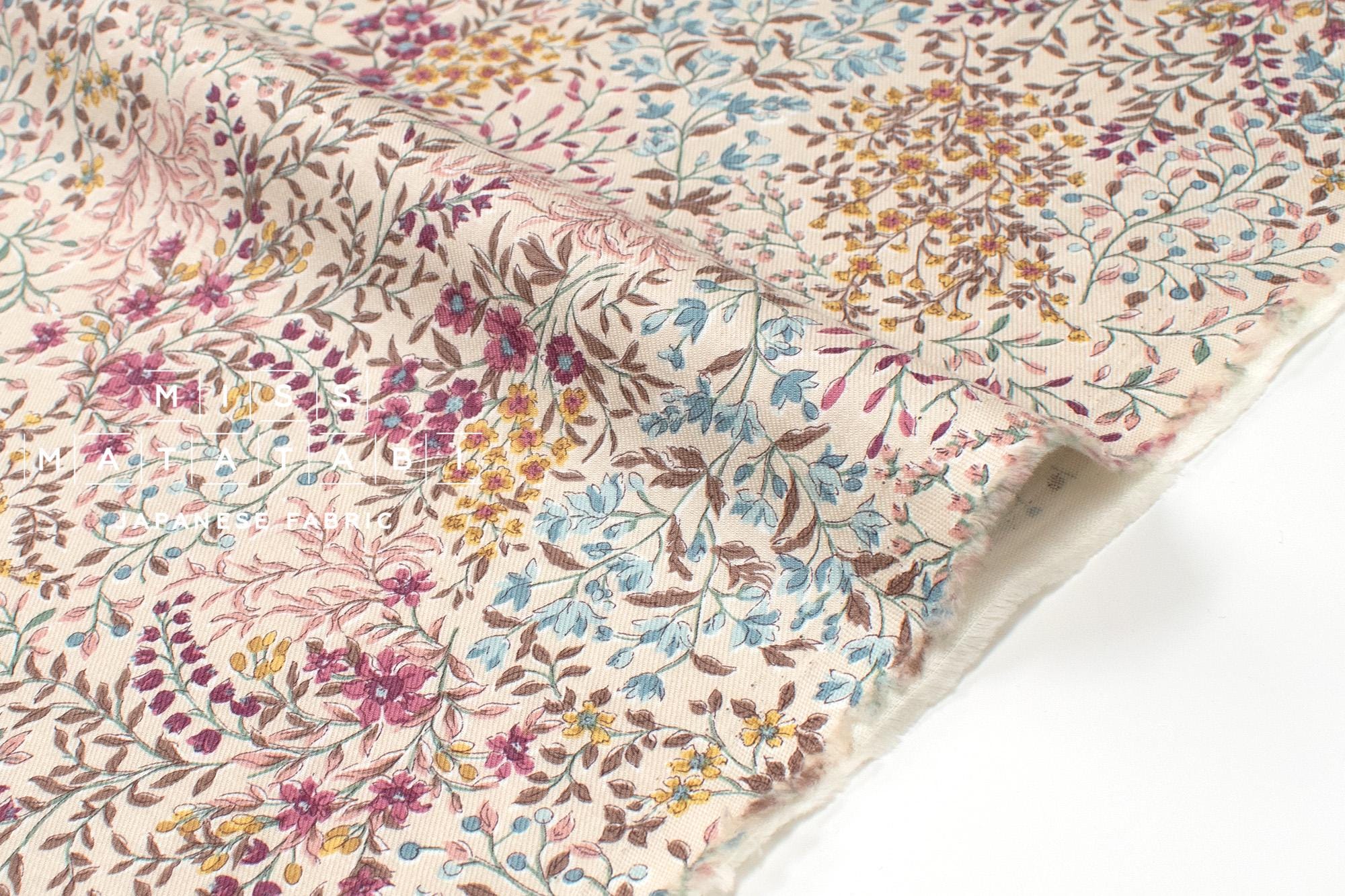 Japanese Fabric Waku Brushed Cotton - pink - 50cm