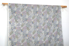 Japanese Fabric Waku Brushed Cotton - grey - 50cm
