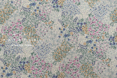 Japanese Fabric Waku Brushed Cotton - grey - 50cm