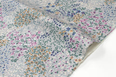 Japanese Fabric Waku Brushed Cotton - grey - 50cm