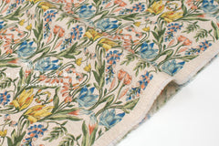 Japanese Fabric Helena - blue, orange, yellow - 50cm