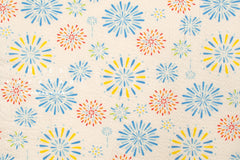 Japanese Fabric Hanabi Ripple - cream - 50cm