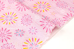 Japanese Fabric Hanabi Ripple - pink - 50cm