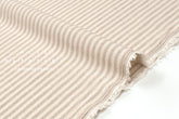 Japanese Fabric Yarn-Dyed Murazome Stripes - stone - 50cm