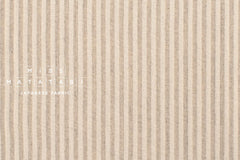 Japanese Fabric Yarn-Dyed Murazome Stripes - stone - 50cm