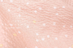 Japanese Fabric Multi Dots Ripple - pink - 50cm