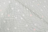 Japanese Fabric Multi Dots Ripple - pale grey green - 50cm