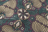 Japanese Fabric Sopo Retro Vintage - teal, purple - 50cm