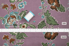 Japanese Fabric Trailing Floral - dusty lilac - 50cm