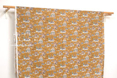 Japanese Fabric Paris City - ocher - 50cm