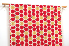 Japanese Fabric Apples - red - 50cm