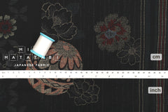 Japanese Fabric Hanatemari - black - 50cm