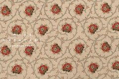 Japanese Fabric Oliva Linen Blend - rust - 50cm