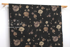 Japanese Fabric Kaede - black - 50cm