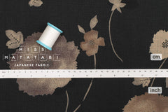 Japanese Fabric Kaede - black - 50cm