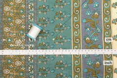 Hand Printed Indian Cotton Voile - A2 - 50cm