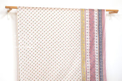 Hand Printed Indian Cotton Voile - B2 - 50cm