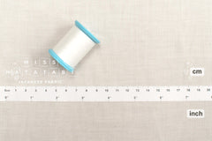 DEADSTOCK Japanese Fabric Jacquard Cherries - greige - 50cm