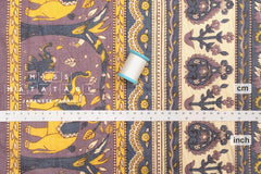 Hand Printed Indian Cotton Voile - C2 - 50cm