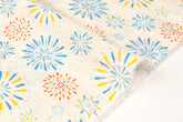Japanese Fabric Hanabi Ripple - cream - 50cm