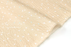 Japanese Fabric Multi Dots Ripple - sand - 50cm