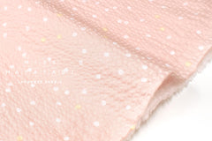 Japanese Fabric Multi Dots Ripple - pink - 50cm